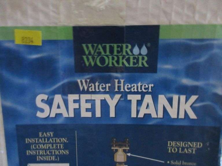 Water Heater Safety Tank Prime Time Auctions, Inc.