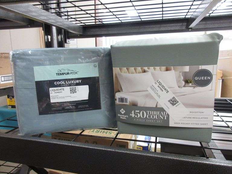 2) Queen Sheet Sets Prime Time Auctions, Inc.