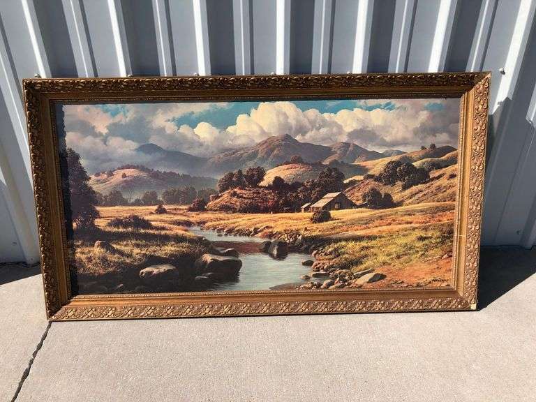James Fetherolf Tranquil Valley Painting Prime Time Auctions, Inc.
