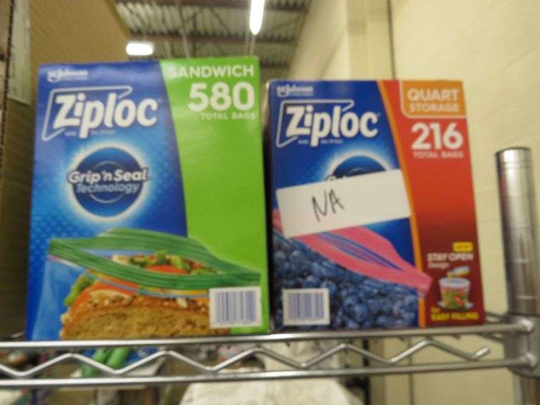 2) Ziploc Bags Prime Time Auctions, Inc.