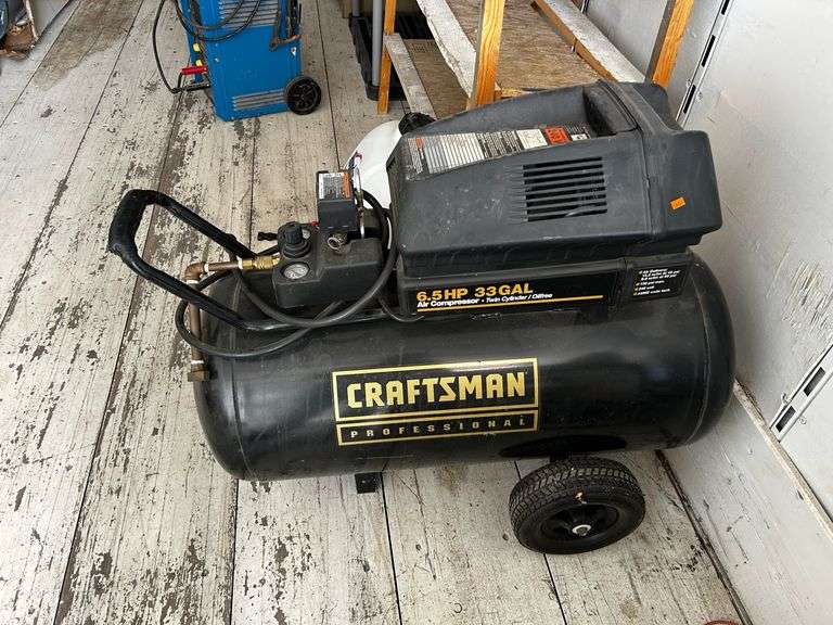 Craftsman 33 Gallon Air Compressor Prime Time Auctions, Inc.