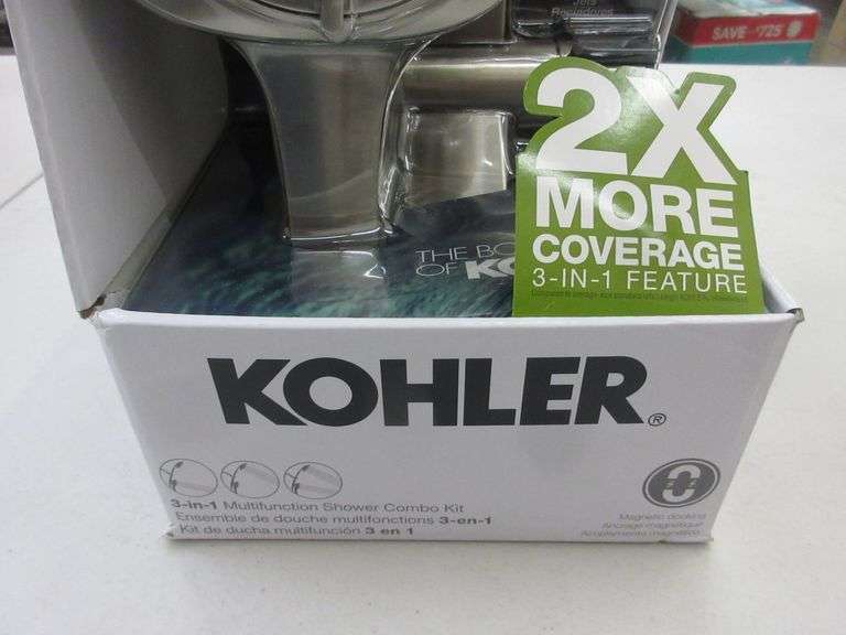 Kohler Multifunction Shower Combo Kit Prime Time Auctions, Inc.