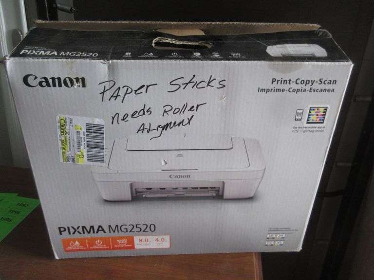 Canon PIXMA MG2520 Print-Copy-Scan* - Prime Time Auctions, Inc.