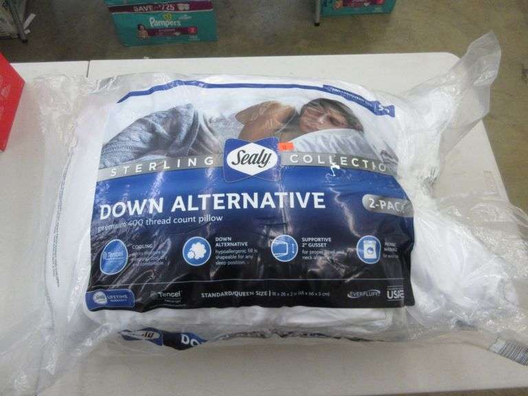Sealy Down Alternative Pillows Prime Time Auctions, Inc.