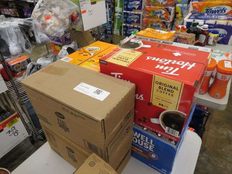 2) International Delight Caramel Macchiato, 2) Pure Sugar, Tim Hortons