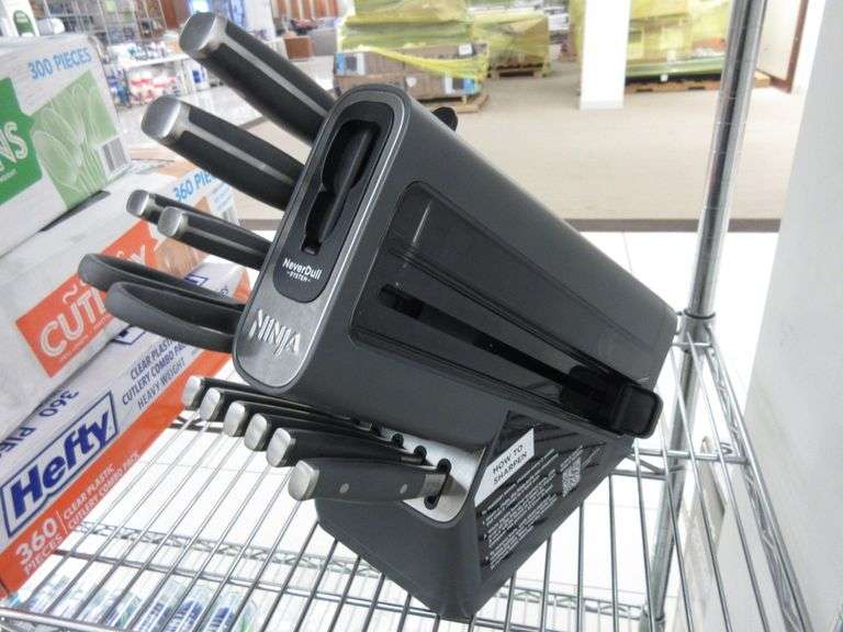 Ninja Never Dull Knife Block Prime Time Auctions, Inc.