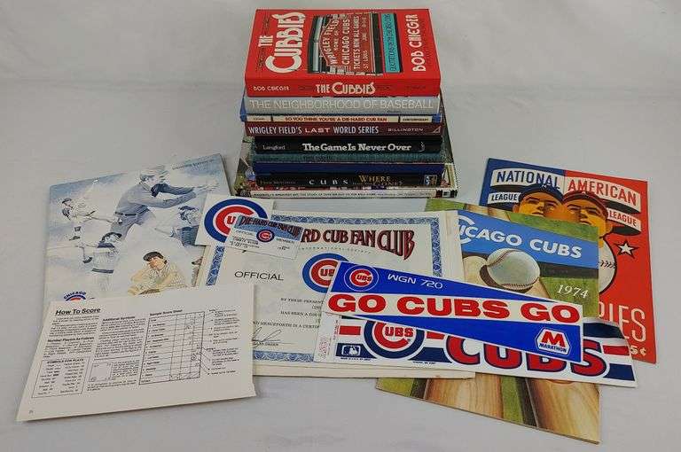 Chicago Cubs, Baseball, Books and Collectibles Colorado Premier