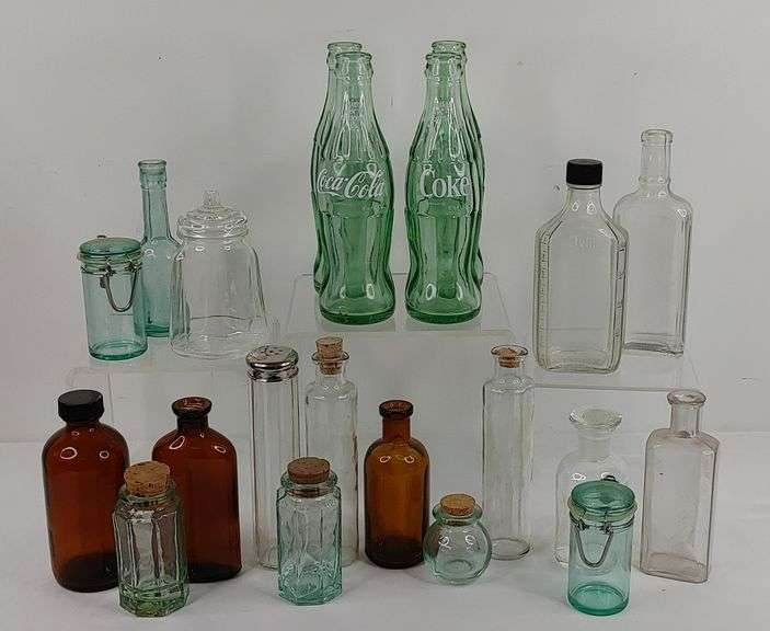 Pyrex, Anchor Hocking; Vintage Bottles and Jars Colorado Premier