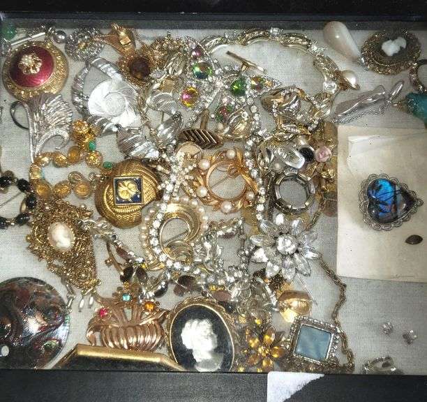 Costume Jewelry Cameo Collection Colorado Premier Realty & Auction