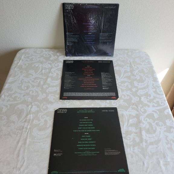 KISS Vinyl Records Colorado Premier Realty & Auction Services