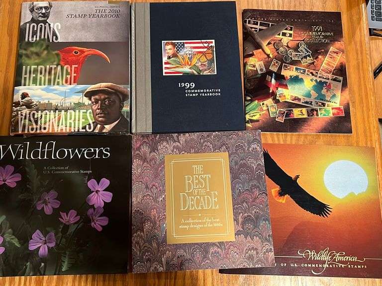 USPS Stamp Collectors Books Colorado Premier Realty & Auction Services
