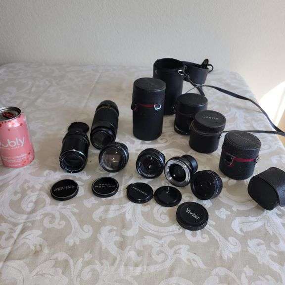 Vintage Camera Lens Collection Colorado Premier Realty & Auction Services