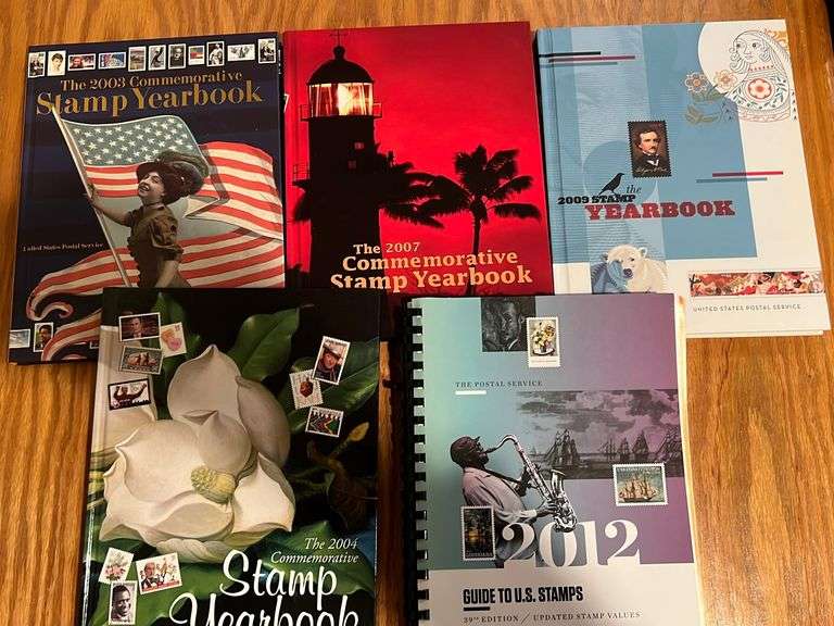 USPS Stamp Collectors Books Colorado Premier Realty & Auction Services