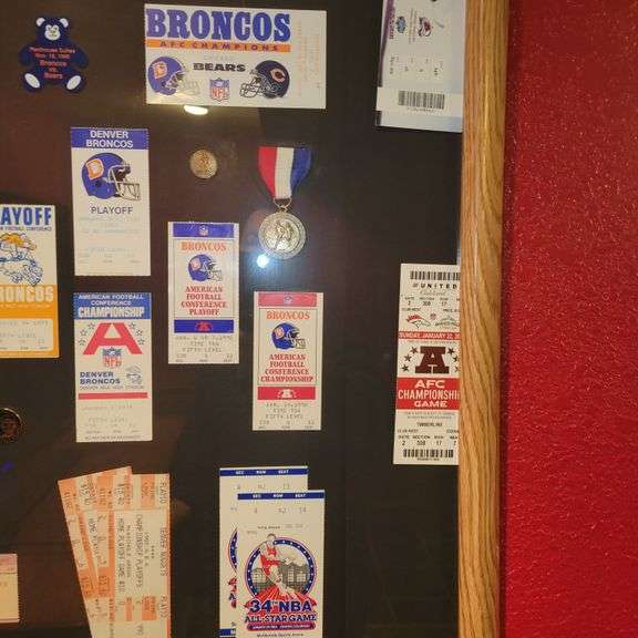 Vintage Sports Ticket Collection Colorado Premier Realty & Auction