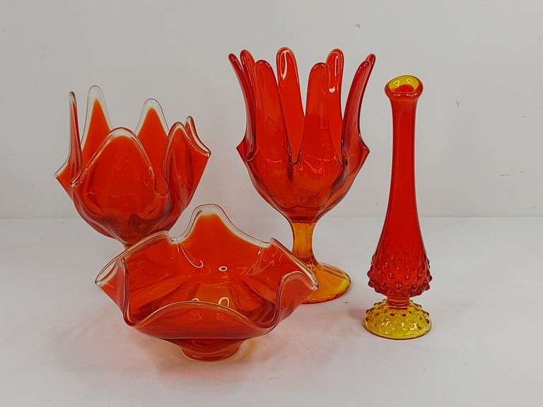 Mid Century Modern Art Glass Colorado Premier Realty & Auction Services