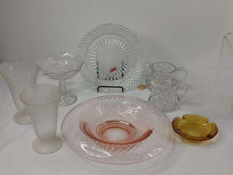 Vintage Fostoria, Mikasa, Color Glassware Colorado Premier Realty & Auction Services