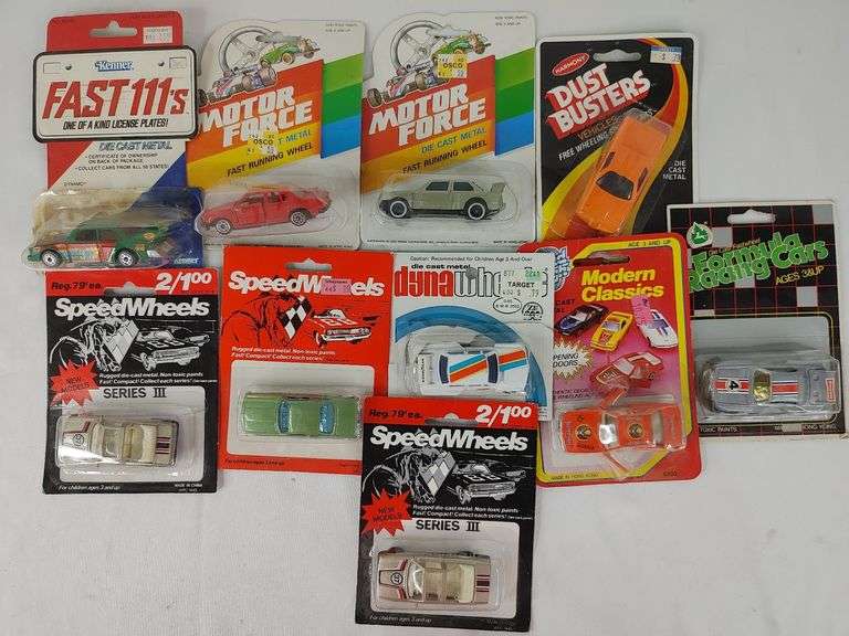 Speed Wheels, Kenner, Motor Force, Diecast Metal Cars Colorado