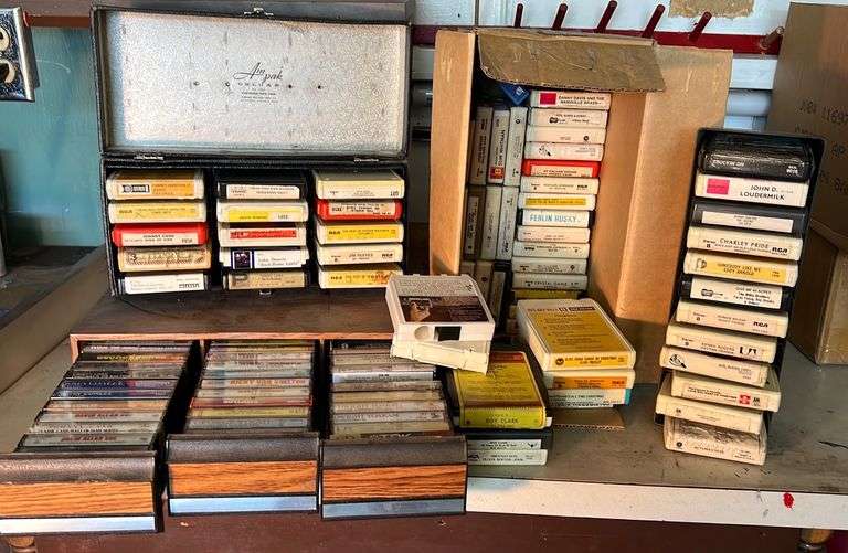 8Track Tape Player and Tapes, Cassette Tapes Colorado Premier Realty