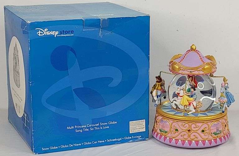 Disney, Princess Snow Globe Colorado Premier Realty & Auction Services