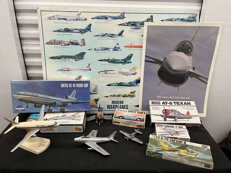 Airplane Models, Kits Colorado Premier Realty & Auction Services