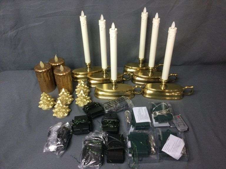 Luminara Flameless Candles, Bethlehem Micro Lights and other Battery