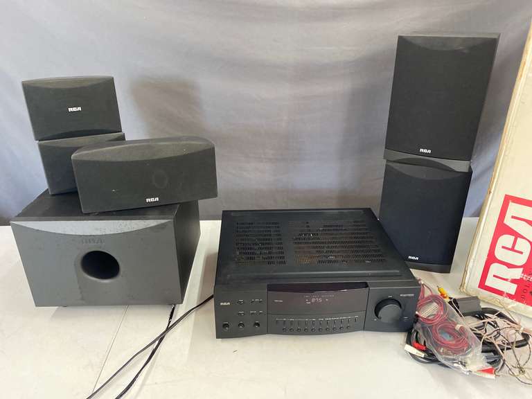 RCA Dolby Pro Logic Audio Theater System Powers On Coastal