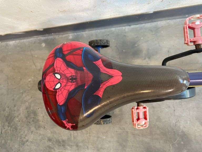SpiderMan Bike With Training Wheels Coastal Downsizing LLC