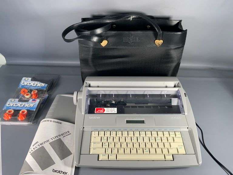 Brother Electronic Typewriter SX4000 (Powers On) Coastal Downsizing LLC