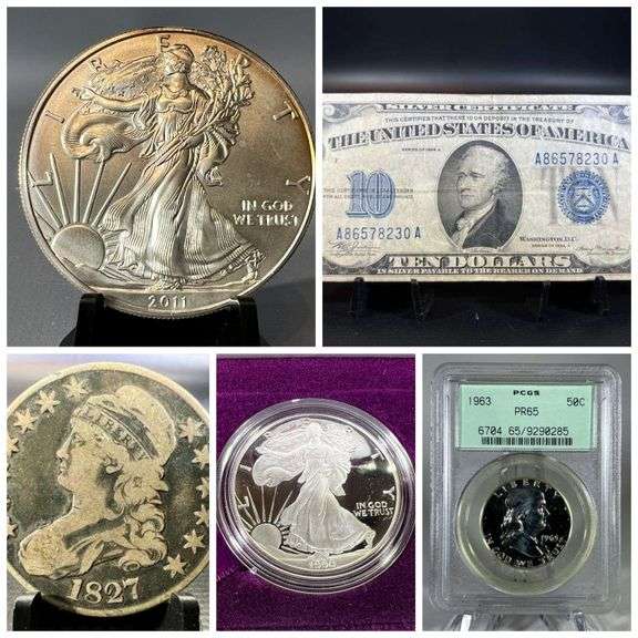 Coin Auction for The Estate of Anthony Hardock Jr