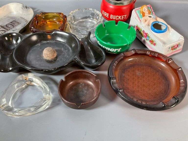 Vintage Ashtrays (10) Coastal Downsizing LLC