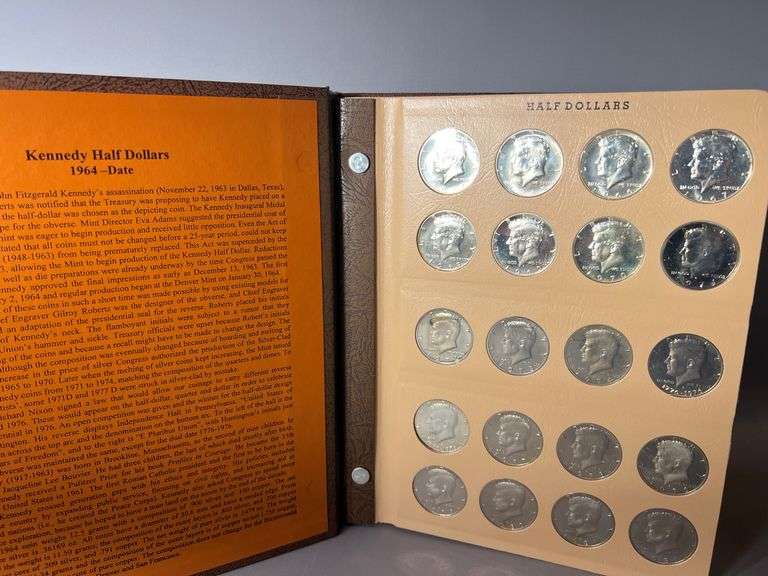 (66) Silver Proof Kennedy Half Dollars See Additional Photos Coastal