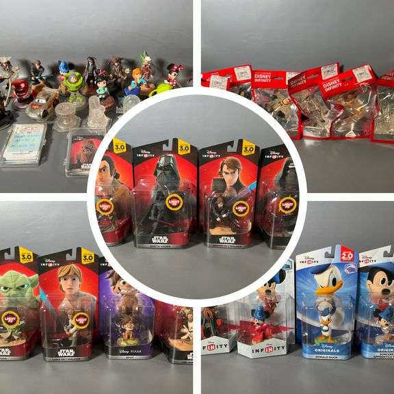 Disney Infinity Figures, Many New in Original Packaging Coastal