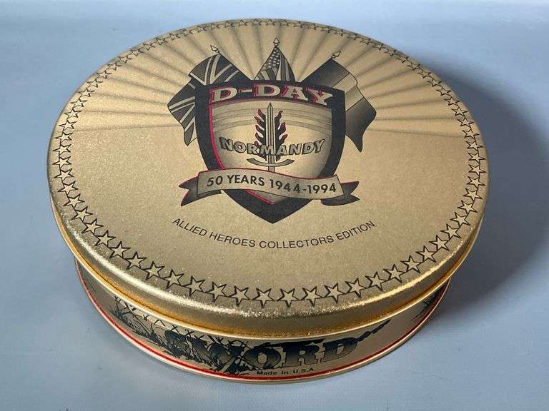 Vintage Zippo DDay 50 Year Allied Hero’s Collectors Edition Lighters