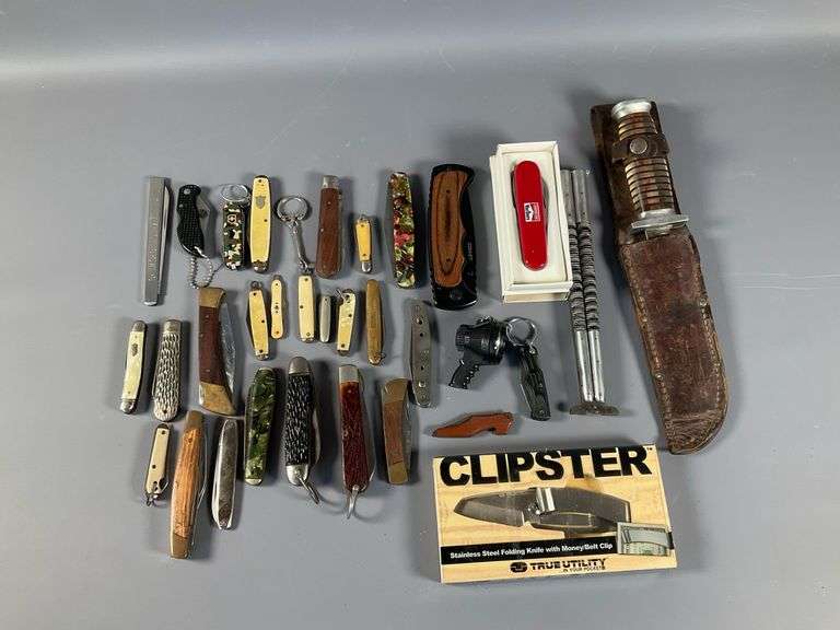 Assorted Lot Of Pocket Knives and More Coastal Downsizing LLC