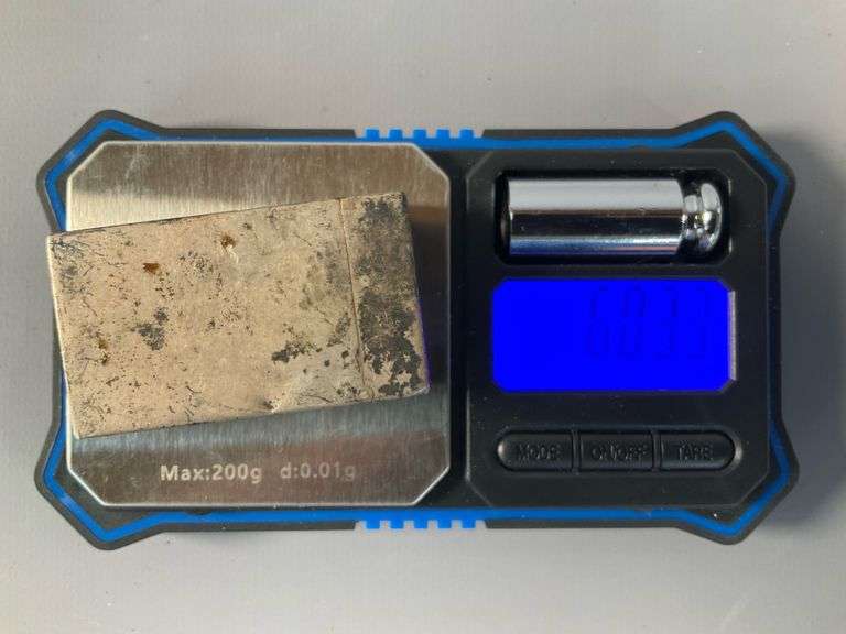 Sterling Silver Lighter, Marked And Tested, Weighs 60.33 Grams