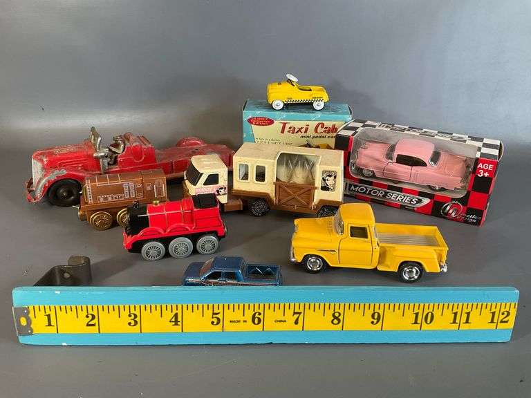 Assorted Diecast Cars And Trucks, See Photos for Measurements Coastal