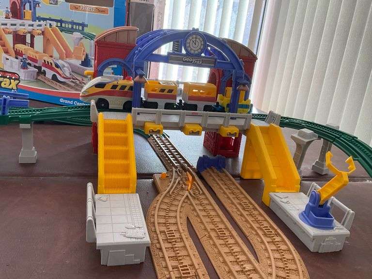 Geotrax Rail and Road System with Original Box Coastal Downsizing LLC