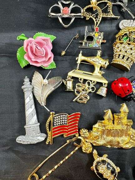 Lapel Pins and Scarf Clips
