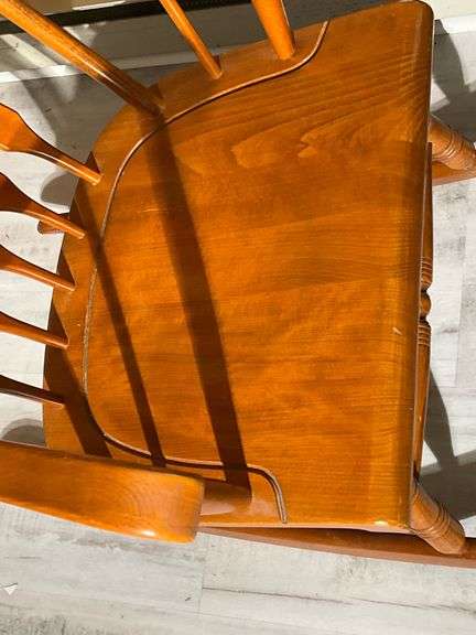 Wooden Rocking Chair, 24” Wide  X 40” Tall