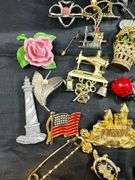 Lapel Pins and Scarf Clips