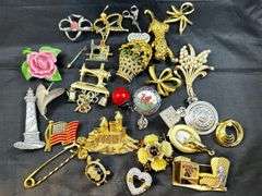 Lapel Pins and Scarf Clips