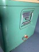 Metal Cooler, Measures 22” x 13” x 13”, Hinge Needs Repair