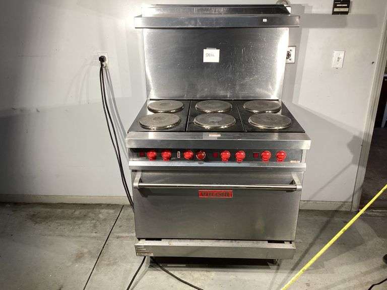 VULCAN ELECTRIC RANGE Currie Auction Service
