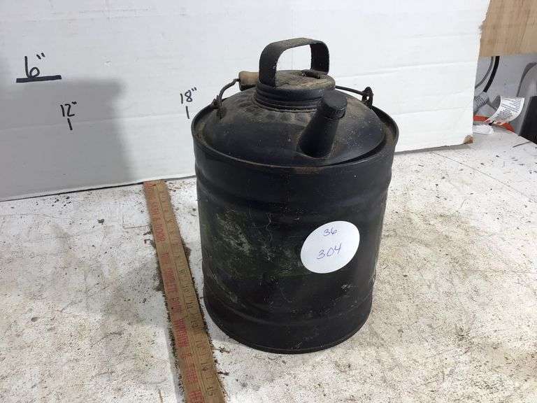 KEROSENE CAN Currie Auction Service