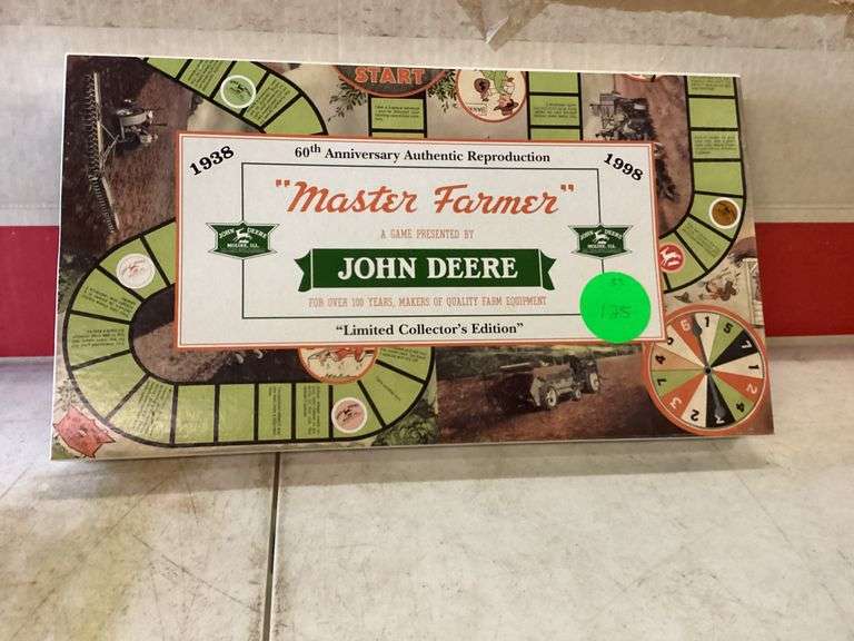 JOHN DEERE BOARD GAME Currie Auction Service