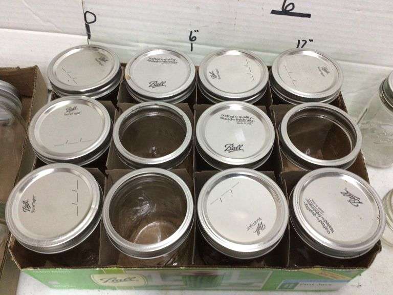BALL CANNING JARS Currie Auction Service