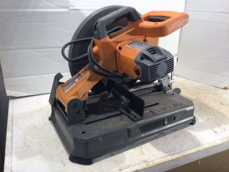 RIDGID METAL CHOP SAW Currie Auction Service