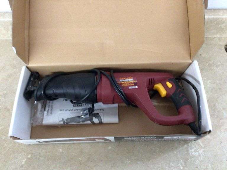 CHICAGO RECIPROCATING SAW Currie Auction Service