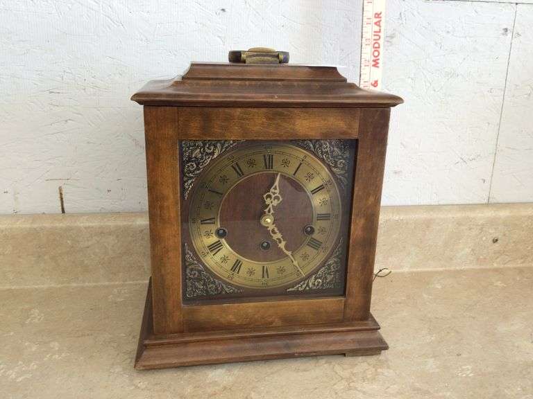 ELGIN MANTEL CLOCK Currie Auction Service