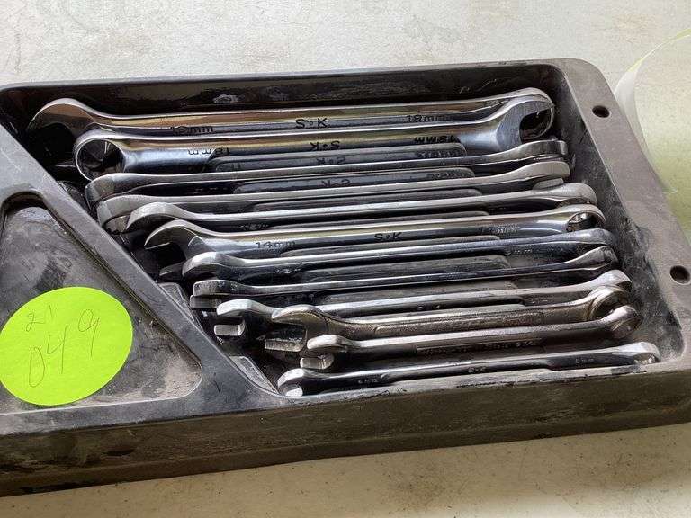 ASSORTED OPEN END WRENCHES Currie Auction Service